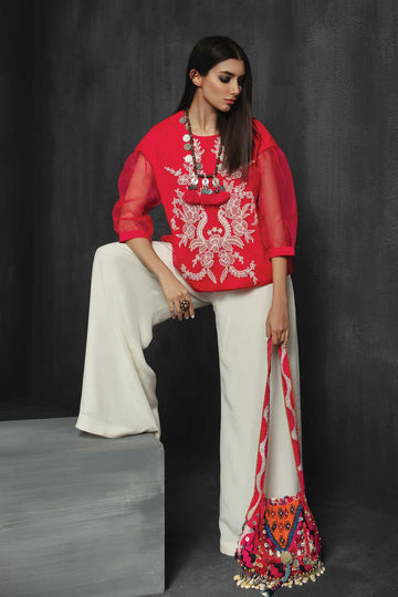 Khaadi Pink Bloom X Esra 2020